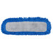 Carlisle 363311814 18" Blue Microfiber Dry Mop Pad Main Thumbnail 2