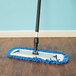 Carlisle 363311814 18" Blue Microfiber Dry Mop Pad Main Thumbnail 1