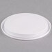 Solo MicroGourmet White Recessed Polypropylene Lid - 500/Case Main Thumbnail 4