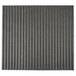 A grey corrugated metal surface with vertical lines.