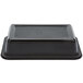Pactiv Newspring NC888B 38 oz. Black 6" x 8 1/2" x 2" VERSAtainer Rectangular Microwavable Container with Lid - 150/Case Main Thumbnail 8