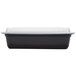 Pactiv Newspring NC888B 38 oz. Black 6" x 8 1/2" x 2" VERSAtainer Rectangular Microwavable Container with Lid - 150/Case Main Thumbnail 4
