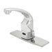 T&S EC-3132-8DP 5 1/2" Hands-Free Sensor Deck Mount Cast Spout Faucet with 8" Deck Plate Main Thumbnail 1