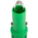 A green plastic Unger cone adapter with metal tips.
