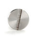 A close-up of a silver metal Waring shoulder screw.