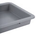 A grey rectangular plastic Bunn drip tray.