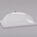 Cal-Mil 322-12 Classic Clear Dome Display Cover with Single End Opening - 12" x 20" x 7 1/2" Main Thumbnail 2