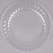Fineline Flairware 209-CL 9" Clear Plastic Plate - 18/Pack Main Thumbnail 2