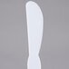 Fineline Platter Pleasers 3318-WH 8 1/4" Disposable White Plastic Sandwich Spreader - 144/Case Main Thumbnail 4
