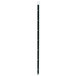 A Metro SmartWall G3 upright pole with black lines on a white background.