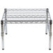 Regency 24" x 24" x 14" Chrome Plated Wire Dunnage Rack with Exra Support Frame - 600 lb. Capacity Main Thumbnail 4