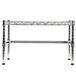 Regency 24" x 18" x 14" Chrome Plated Wire Dunnage Rack with Extra Support Frame - 600 lb. Capacity Main Thumbnail 4