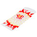 A white paper bag with red and yellow text for Paragon 2 oz. Jumbo Popcorn Bags.
