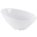 A GET San Michele white melamine bowl.