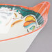 A GET Bella Fresco melamine bowl with a colorful design.