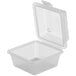 GET EC-08 4 3/4" x 4 3/4" x 3 1/4" Clear Customizable Reusable Eco-Takeouts Container - 24/Case Main Thumbnail 3