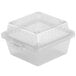 GET EC-08 4 3/4" x 4 3/4" x 3 1/4" Clear Customizable Reusable Eco-Takeouts Container - 24/Case Main Thumbnail 2