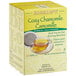 A box of Bigelow Cozy Chamomile Herbal Tea single serve pods on a white background.