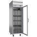 Beverage-Air HFS1-1G Horizon Series 26" Glass Door Reach-In Freezer with Stainless Steel Interior and LED Lighting Main Thumbnail 2