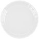 CAC QCD-5 Festiware 5" Super White Fluted China Quiche Dish - 24/Case Main Thumbnail 2