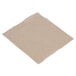 Durable Packaging 6" x 10 3/4" Green Choice Interfolded Kraft Unbleached Brown Soy Wax Bakery Tissue Main Thumbnail 3