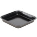Solut 43345 8" x 8" Bake and Show Black Square Oven Safe Paperboard Brownie / Cake Pan - 250/Case Main Thumbnail 2
