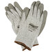 A pack of two Cordova high performance cut resistant gloves with grey and white gloves.