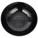 Cambro RSB23CW110 40 Qt. Black Camwear Round Ribbed Bowl Main Thumbnail 5