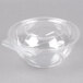 Polar Pak Clear Tamper-Evident, Tamper-Resistant 24 oz. Round Bowl with Lid - 50/Pack Main Thumbnail 2