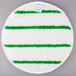 Scrubble by ACS 202-19 19" Carpet Bonnet with Green Scrubber Strips - 2/Pack Main Thumbnail 1