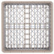 A metal grid in a square frame.