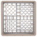 A beige plastic rack with metal rods in a grid pattern.