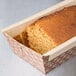 Solut 31906 1 lb. Bake and Show Corrugated Kraft Oven Safe Paper Bread Loaf Pan - 370/Case Main Thumbnail 5