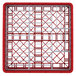 Vollrath PM3807-2 Traex® Plate Crate Red 38 Compartment Plate Rack - Holds 5" to 6 1/8" Plates Main Thumbnail 3