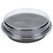 Solut 8" Bake and Show Round Paperboard Oven-Ready Takeout / Cake Pan with Lid - 10/Pack Main Thumbnail 2