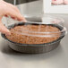 Solut 8" Bake and Show Round Paperboard Oven-Ready Takeout / Cake Pan with Lid - 10/Pack Main Thumbnail 5