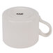 CAC MUM-10 10 oz. Ivory (American White) Rolled Edge Stackable China Cup - 36/Case Main Thumbnail 4