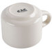 CAC REC-23 7 oz. Ivory (American White) Rolled Edge Stackable China Cup - 36/Case Main Thumbnail 2