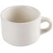 CAC REC-23 7 oz. Ivory (American White) Rolled Edge Stackable China Cup - 36/Case Main Thumbnail 1