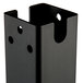 A black metal Bromic Heating ceiling mount pole with holes.