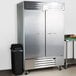 Beverage-Air RB49HC-1S 52" Vista Series Two Section Solid Door Reach-In Refrigerator - 49 Cu. Ft. Main Thumbnail 1