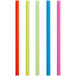 Choice 8 1/2" Colossal Neon Unwrapped Straw   - 500/Box Main Thumbnail 1