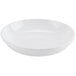 A case of 24 CAC Super Bright White Porcelain Salad Bowls with rolled edge.