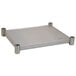Eagle Group 2424SADJUS-18/4 Adjustable Stainless Steel Work Table Undershelf for 24" x 24" Tables Main Thumbnail 1