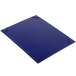 A blue rectangular Menu Solutions menu board with corners.