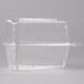 Polar Pak 5" High Dome Clear Hinged Slice Container - 20/Pack Main Thumbnail 3