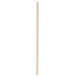 A long thin bamboo stick with a black top.