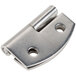 A stainless steel Paragon Lift Off Door Hinge with two holes.