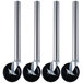 Advance Tabco SU-25S 5" Food Table Stem Casters with Legs - 4/Set Main Thumbnail 1