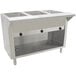 Advance Tabco SW-3E-120-BS Three Pan Electric Hot Food Table with Enclosed Base - Sealed Well, 120V Main Thumbnail 1